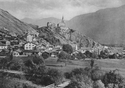 Raron in Valais by Edward Whymper
